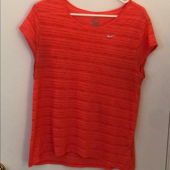 sheer nike top